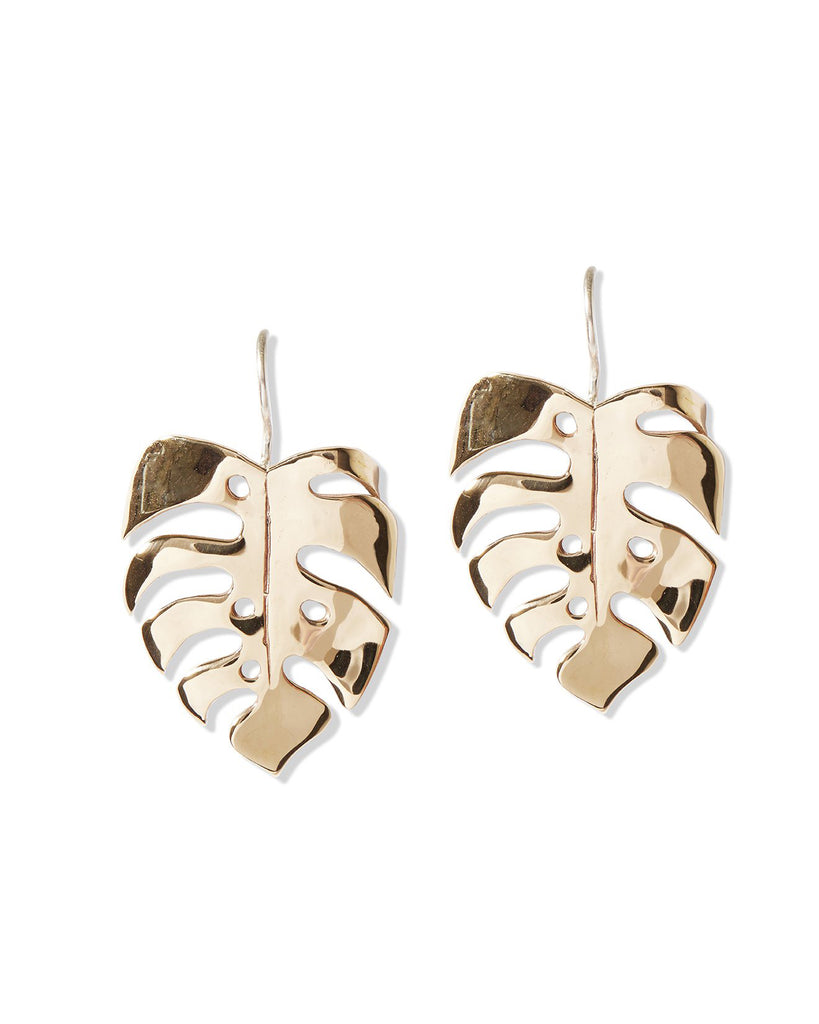 Bronze Delicious Monster 4 earrings with Sterling Silver Shepherd's hooks